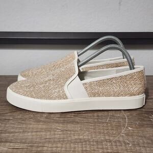 Vince Blair 5 Women's Slip-On Casual Comfort Shoes Sneakers Size 8.5 Beige